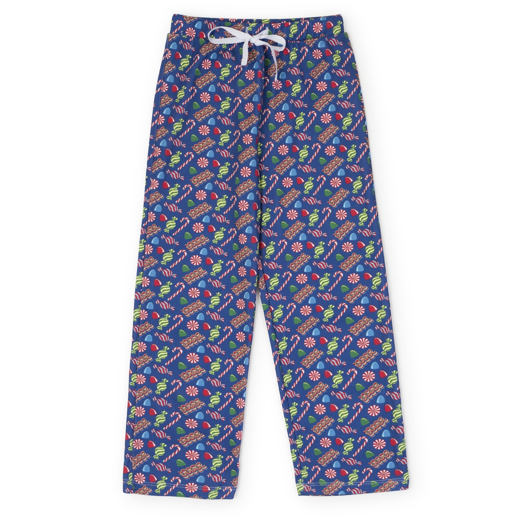 Lila and Hayes Beckett Boys' Hangout Pant - Christmas Candy Blue