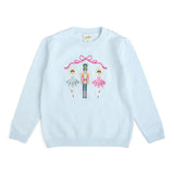 Sweet Wink Nutcracker Embroidered Sweater