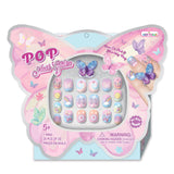 Hot Focus Pop Nail Glitz- Tie Dye Butterfly