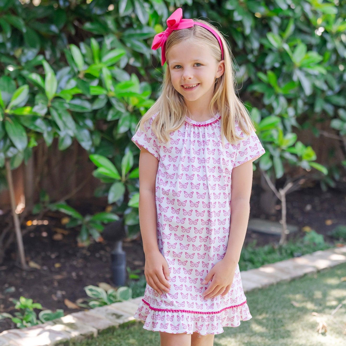 Camden Girls' Dress - Cartie Butterflies