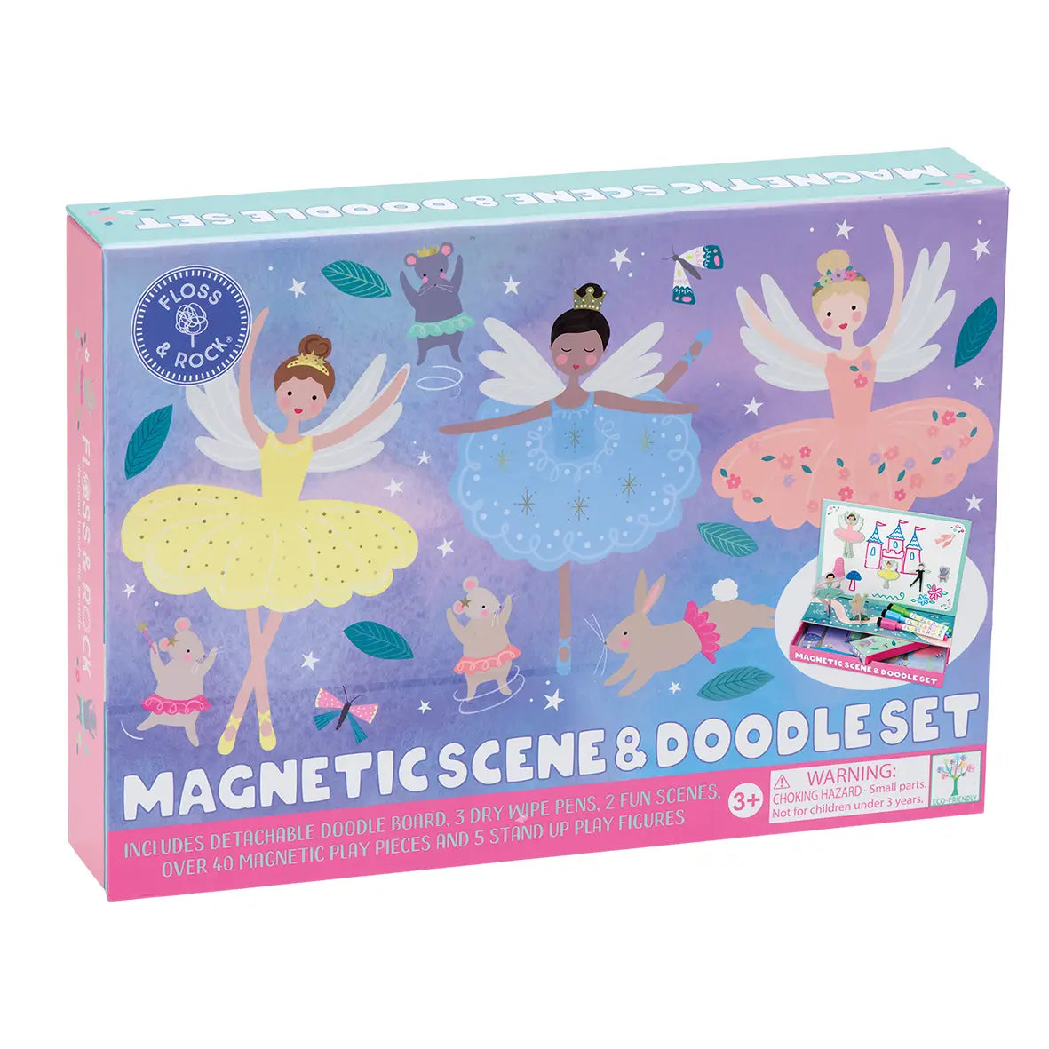 Floss & Rock Enchanted Magnetic Scene and Doodle Set
