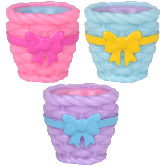 Squeezy Pop Up Bunny in Easter Basket 3"