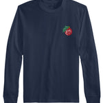 Southern Tide Holiday Skipjack Wreath Tee- Dress Blue