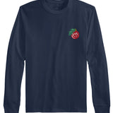 Southern Tide Holiday Skipjack Wreath Tee- Dress Blue