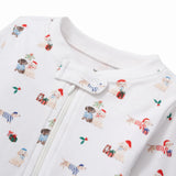 Woof de Noël Pima Romper
