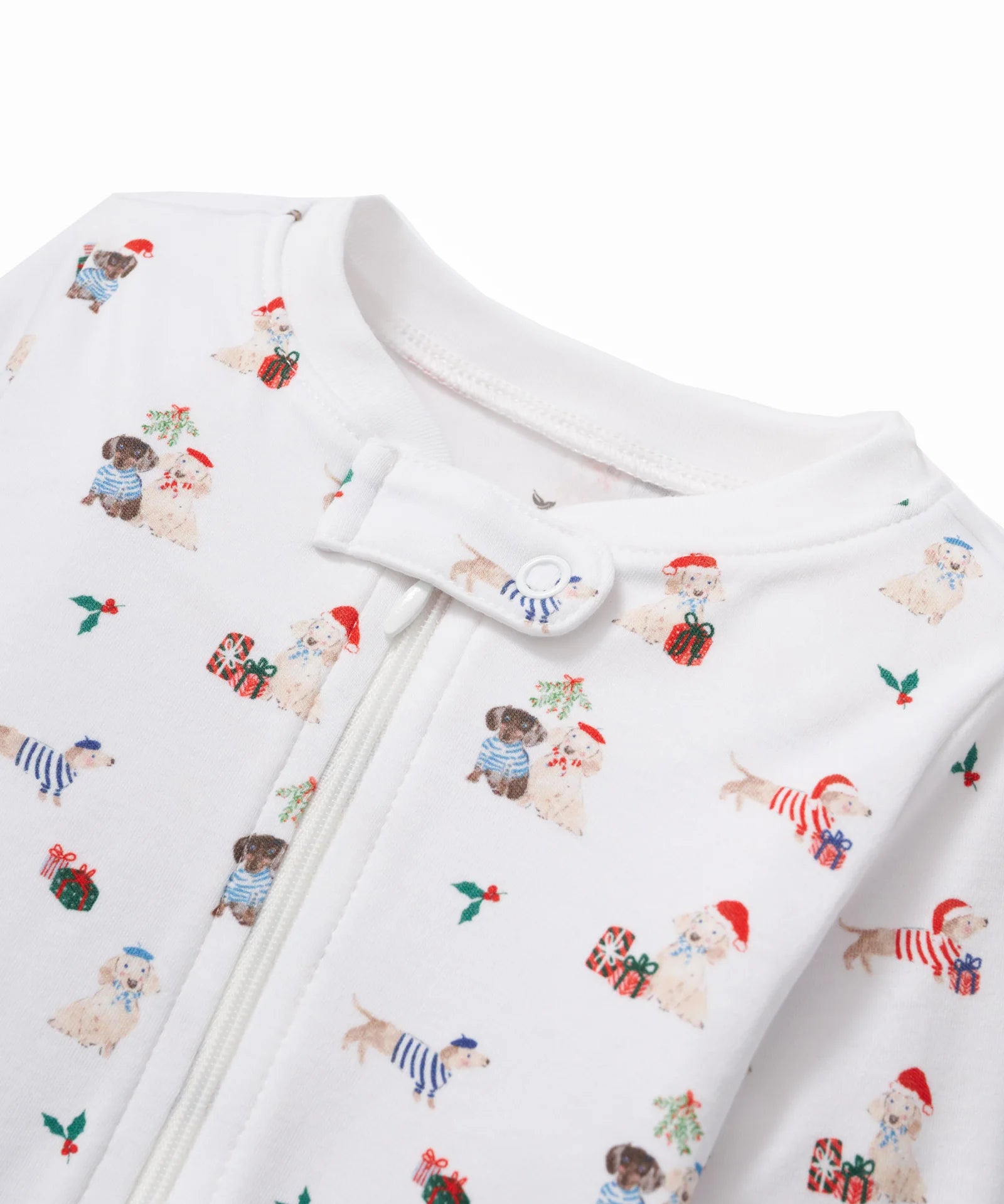 Woof de Noël Pima Romper