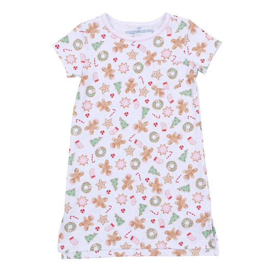 Magnolia Baby Frosted Wonderland Sleeve Sleeve Nightdress