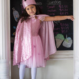 Great Pretenders Pink Sequins Butterfly Dress With Wings