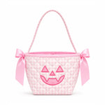 Bits and Bows Pink Petite Pumpkin Tote