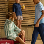 Minnow Unisex Palma Stripe Rugby Shirt
