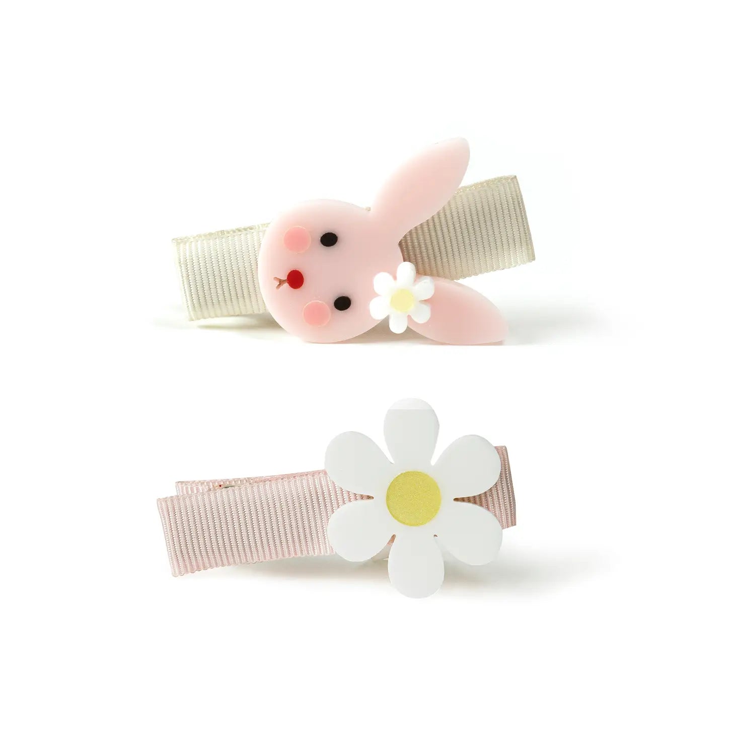 Lilies & Roses Bunny and Daisy Hair Clips