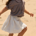 Minnow Girls Cream Schiffly Skirt
