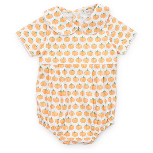 Lila and Hayes Palmer Boys' Bubble - Harvest Pumpkin