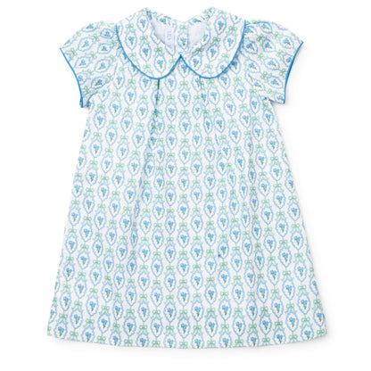 Lila and Hayes Kate Girls' Woven Dress - Hampton Blooms