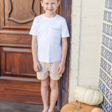 Walker Boys' Short Set - Harvest Pumpkin