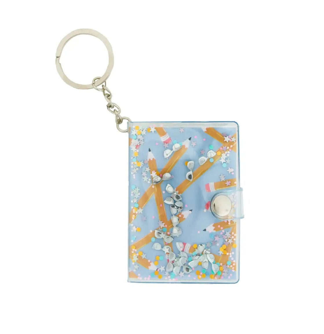 Daydream Society Smarty Pants Notebook Keychain- Blue
