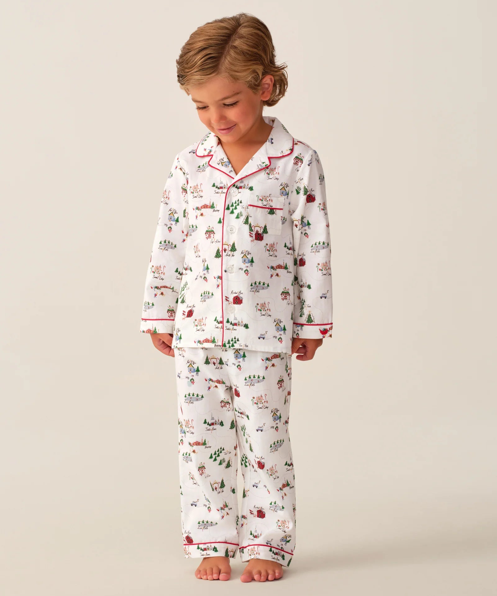 Petite Plume North Pole Chronicles Twill Children's Pajama Set