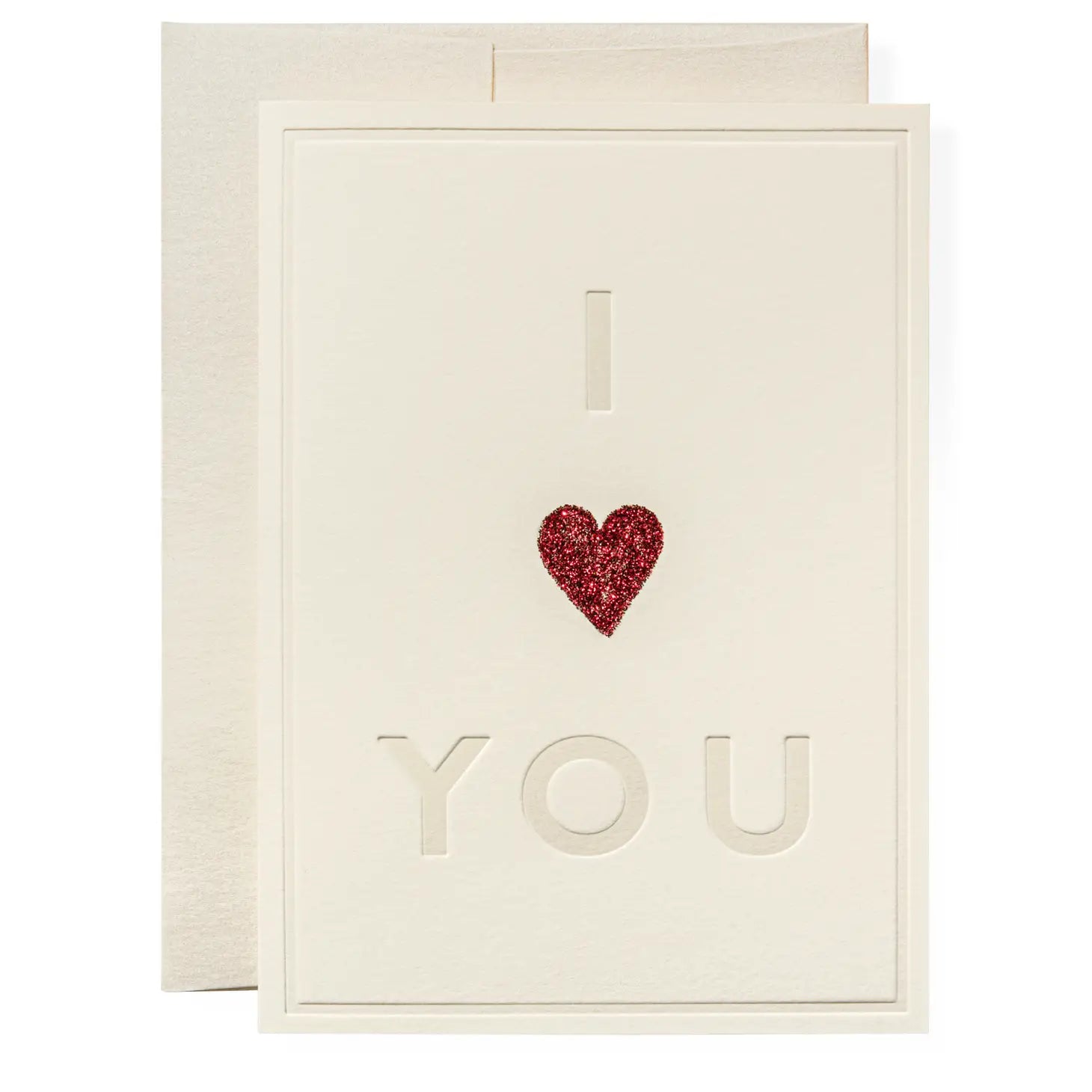 Karen Adams I Heart You Greeting Card