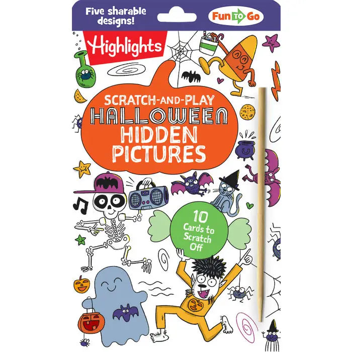 Penguin Random House Scratch-And-Play Halloween Pictures