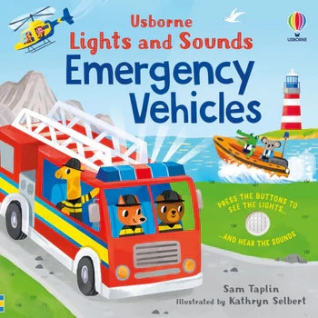 Harper Collins Lights and Sounds Emergency Vehicles