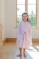 Gwen Girls' Spa Wrap - Pretty Pink Bows