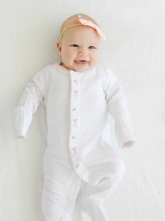 Winn and William Bitty Bows Footie