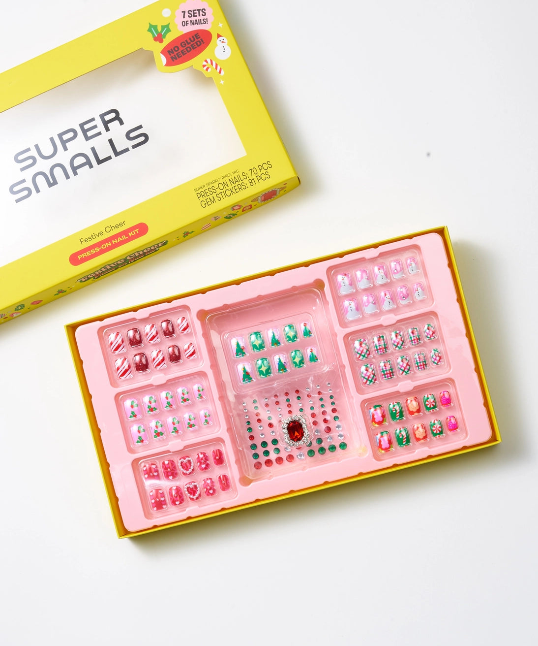 Super Smalls Festive Cheer Press On Nail Kit