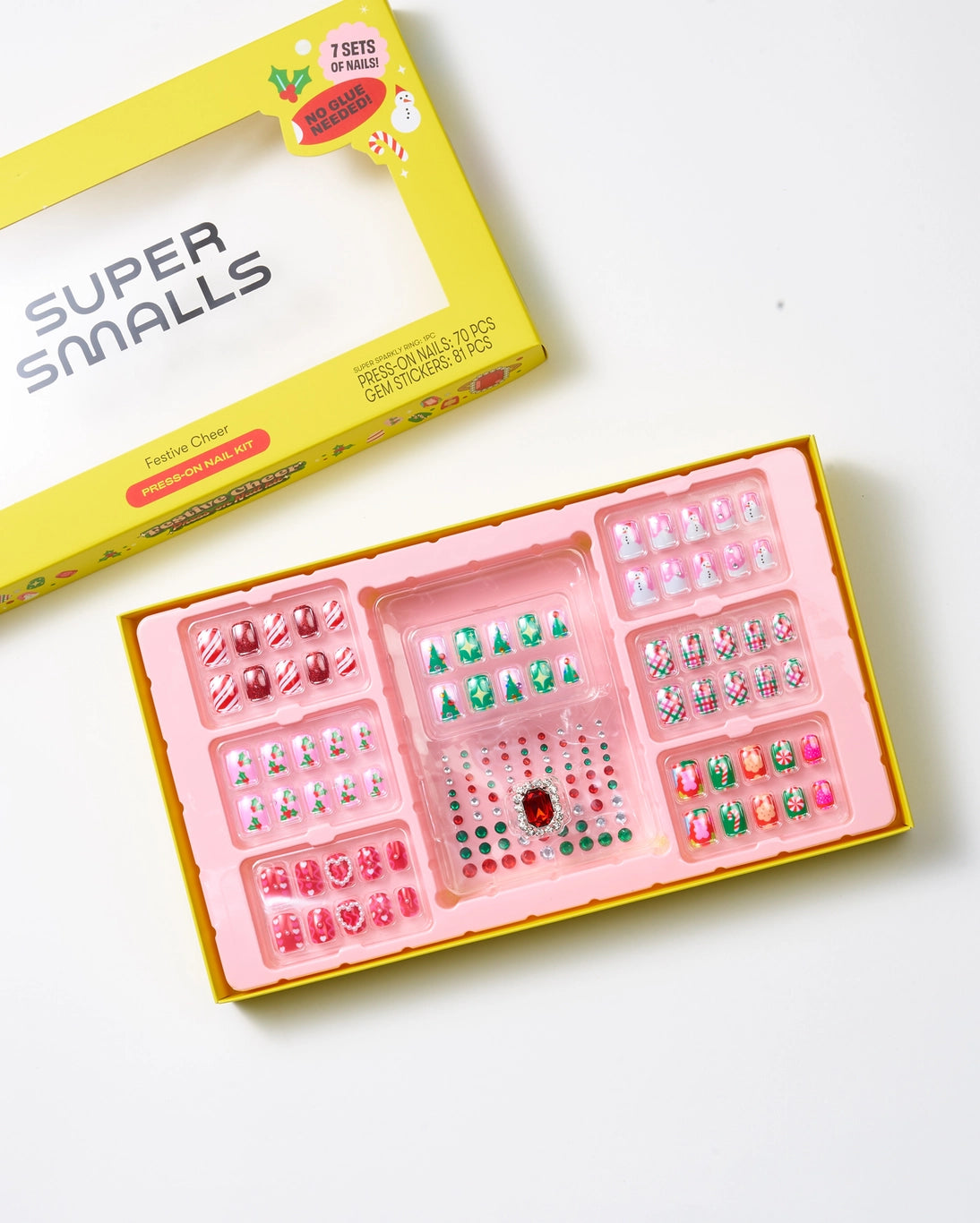 Super Smalls Festive Cheer Press On Nail Kit