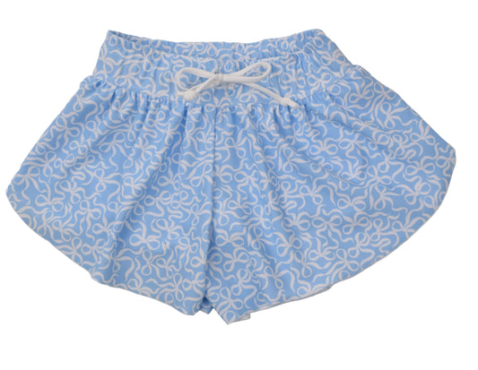 Blue Bows Butterfly Shorts