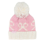 Bits and Bows Pink Bows Bobble Hat