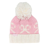 Bits and Bows Pink Bows Bobble Hat