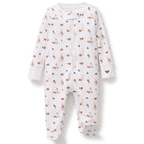 Petite Plume Yuletide Treats Pima Romper