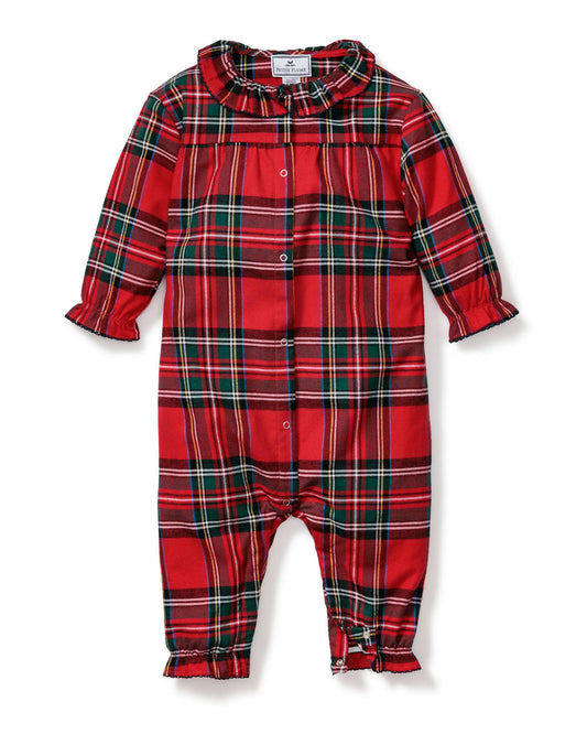 Petite Plume Imperial Tartan Madeline Romper