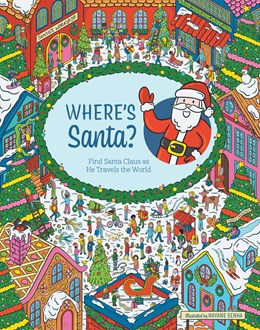 Quarto Where's Santa? Find Santa Claus As He Travels The World