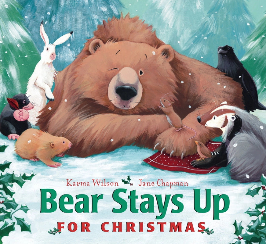 Simon & Schuster Bear Stays Up For Christmas