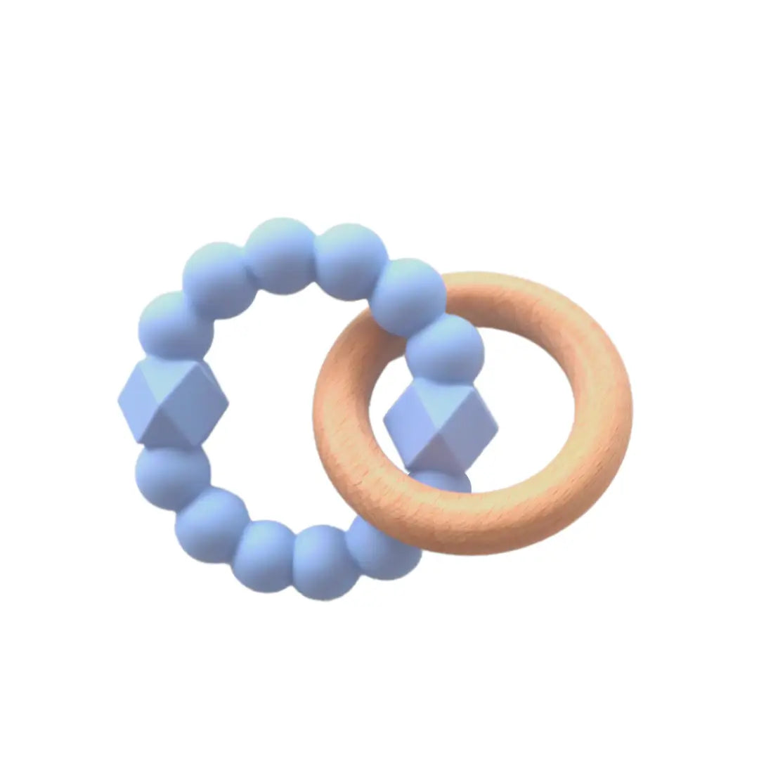 Glo Pals Soft Blue Moon Teether