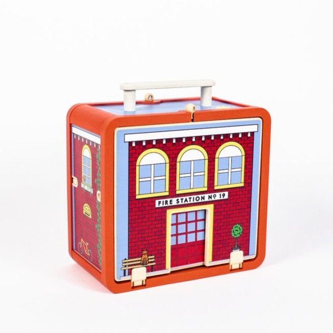 Jack Rabbit Creations Suitcase Series: Fire House