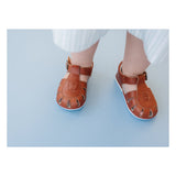 Baby Henry Caged Leather Sandal