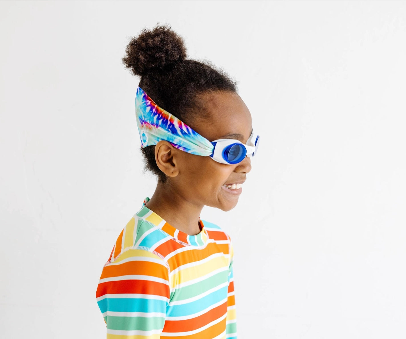 Splash Place Swim Tie Dye Swim Goggles