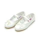 Alia Ballerina Flat- White