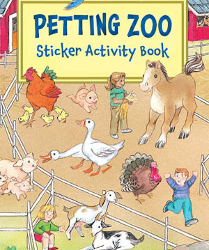 Dover Petting Zoo Sticker Activity Book