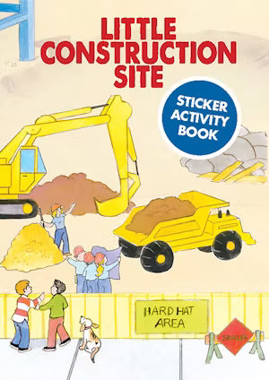 Dover Construction Site Sticker Activity Book