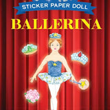 Dover Glitter Ballerina Sticker Paper Doll