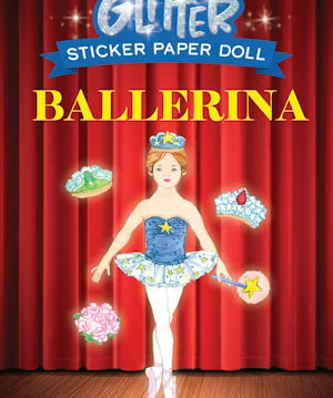 Dover Glitter Ballerina Sticker Paper Doll