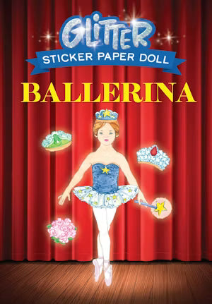 Dover Glitter Ballerina Sticker Paper Doll