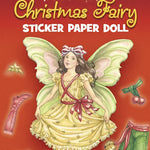 Dover Glitter Christmas Fairy Sticker Paper Doll
