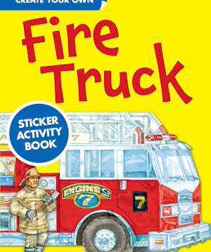 Dover Create Your Own Fire Truck Sticker Activity Book