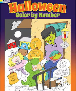 Dover Halloween Color By Number
