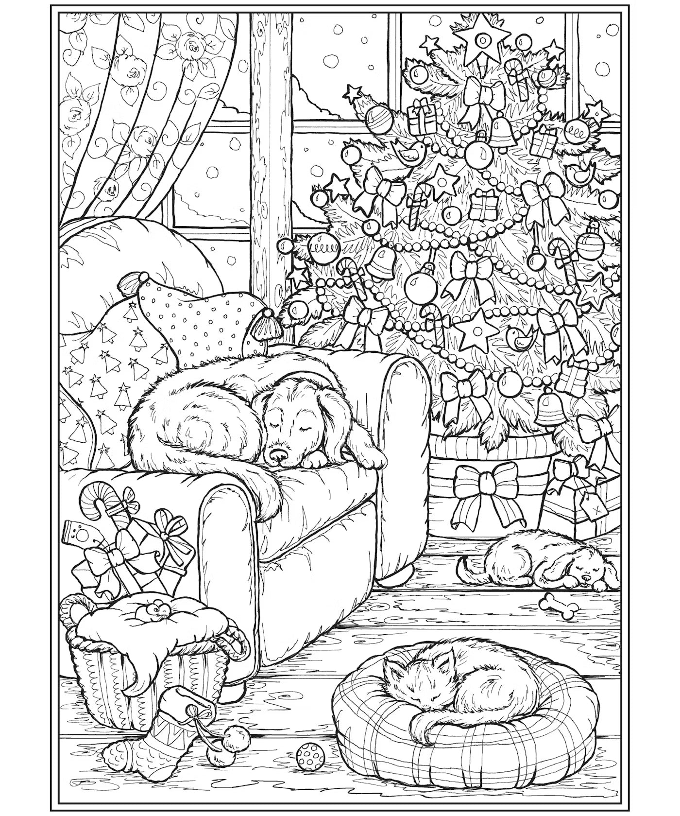 The Night Before Christmas Coloring Book