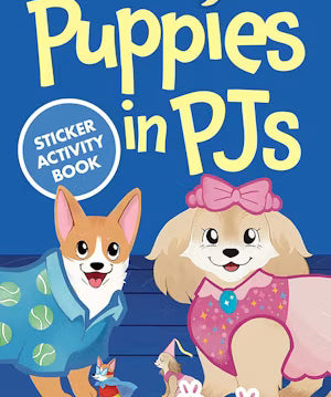 Dover Puppies in Pj's Sticker Activity Book